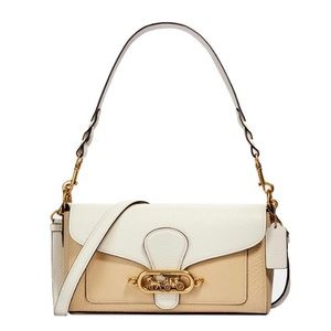 NWT COACH Jade color-block Cream/beige crossbody bag